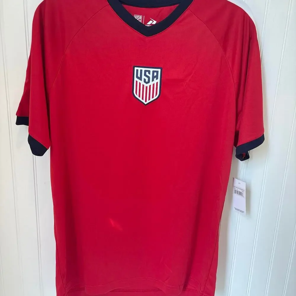 Adidas usa soccer jersey size